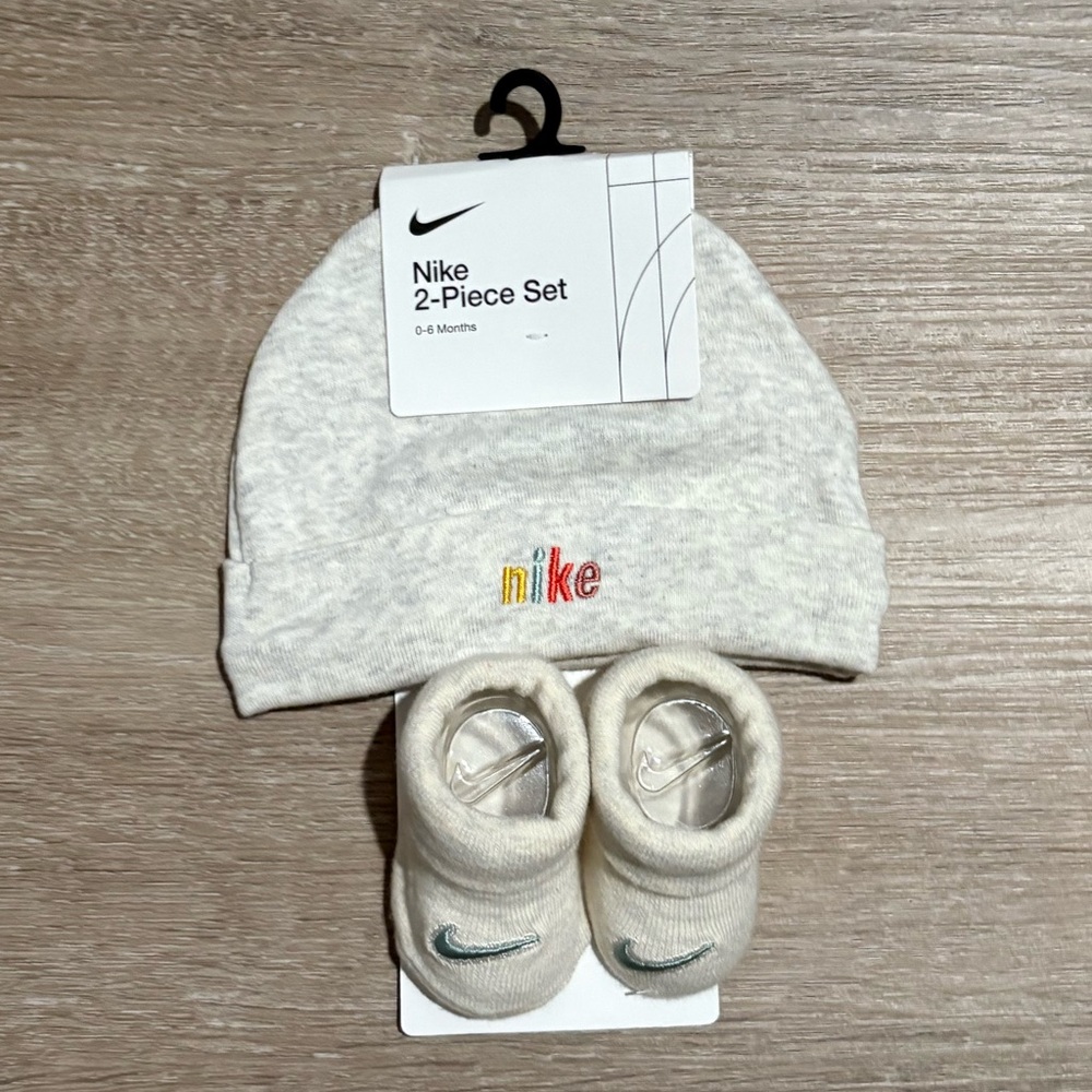 Nike Baby Hat and Booties - 2 Piece Set